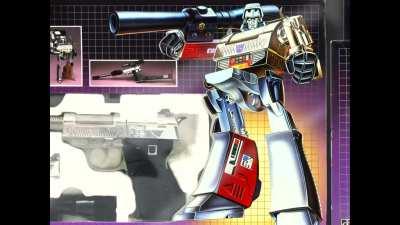G1 Megatron box art... Animated!