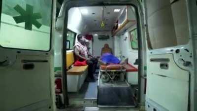 [WARNING - Contains upsetting scenes] Across hospitals in India, families are struggling to save their loved ones due to an acute lack of oxygen supply as the country is ravaged by a deadly second wave of Covid-19