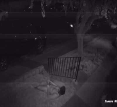 Caught Someone Jerking on My Lawn