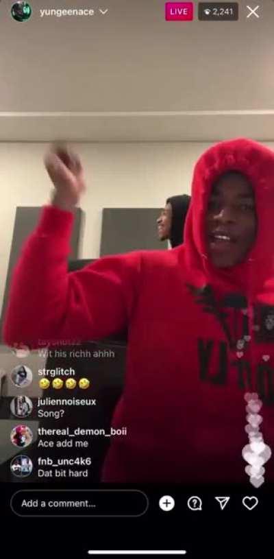 Ain’t never see ace act like this😂🔥🔥🔥🔥