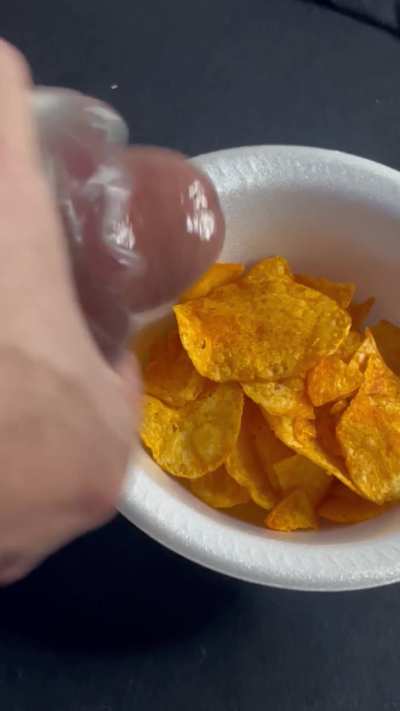 Chips already dipped 