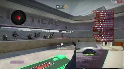 After 1 million hours of csgo and finally reaching silver 3, I broke u/Antt1ca's AimBotz 100 kill challenge world record with 24.547 seconds. (WITH HANDCAM)