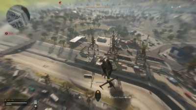 Ghost riding the heli