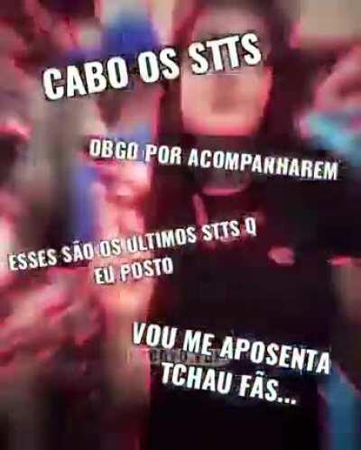 Daqui uns dias, eu volto meus webmigos 😔✊