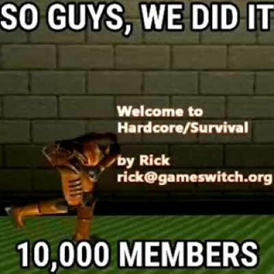 WE DID IT GUYS 10,000 r/okbuddyretard HALF LIFE FANS!!!!