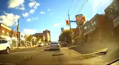 Happened this morning; they were weaving between traffic, no signal for 5 min before this