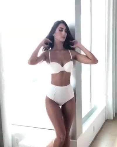 BTS in beautiful white lingerie
