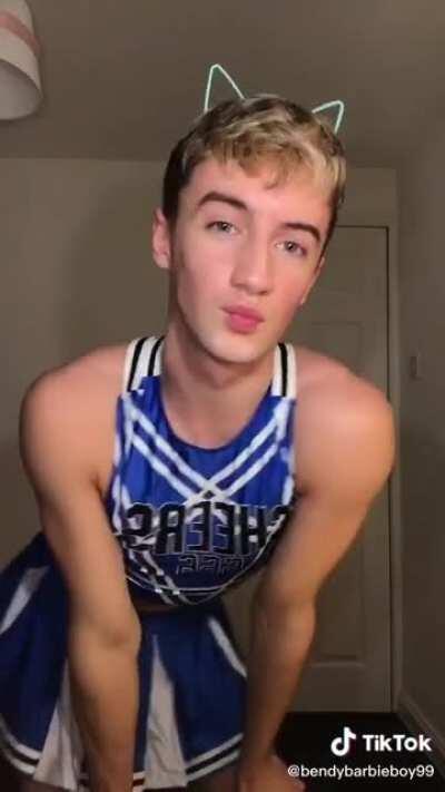 I see you maid outfit, and I raise you cheerleader.