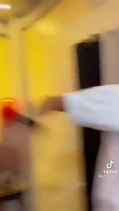 I know this is long over now, I just thought that it's funny