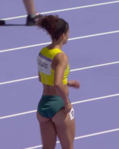 Torrie Lewis during the Olympics