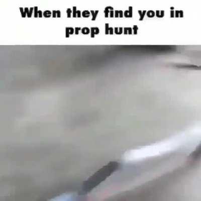 when they find you in prop hunt