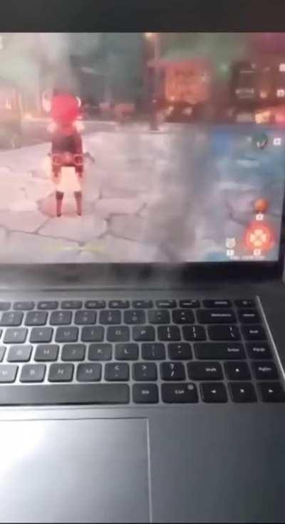 To play a video game