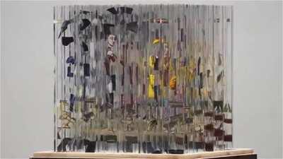 This art piece that shows different images when turned might fit here