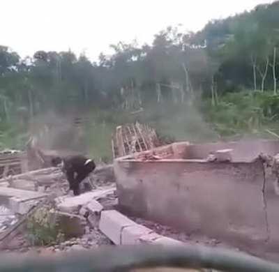 He fought the wall and the wall won