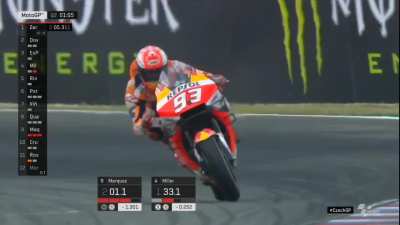 Throwback to 2019 Brno. Marc Marquez's one of the best qualifyings in super tricky conditions. 