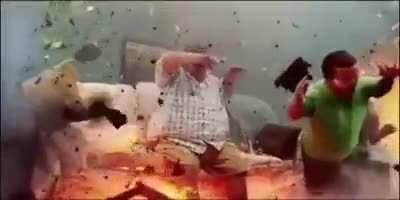 La casa de la one coin cuando ponga una bomba en su casa