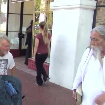 Bible weilding, Weed smoking Asian prophet XD