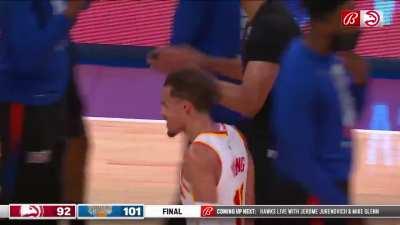 [Highlight] Trae Young talking to the MSG crowd after the game: 