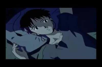 My boy listening to depression tunes