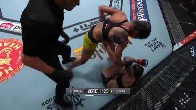 Amanda Lemos drops Mizuki Inoue and Livinha Souza(twice)