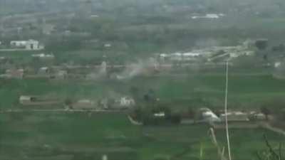 Suicide bomber attacks military base &mdash; Badghis province, Afghanistan