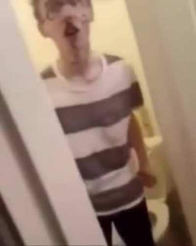 Never fall asleep at a friends house....