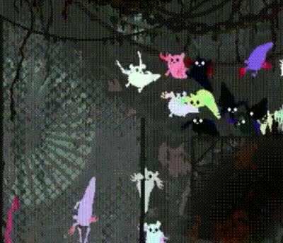 And here we see a migration of baby cocaine rats.