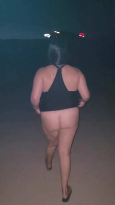 I love being naked in public