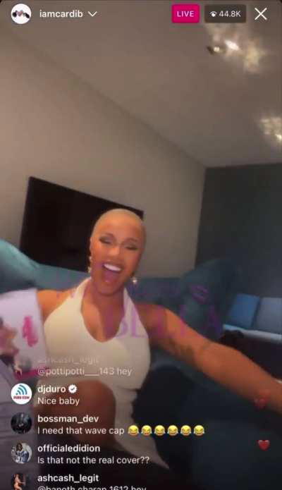 Cardi B reveals the artwork for upcoming single “BONGOS” with Megan Thee Stallion is misleading and makes “scratch & sniff” CDs of the song