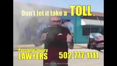 This piece of work from a local law firm here in Kentucky...