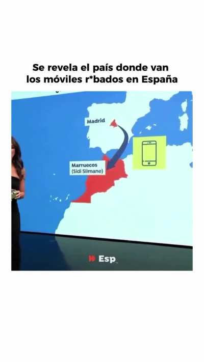 Spain first phone exporter to our southern neighbours 💪