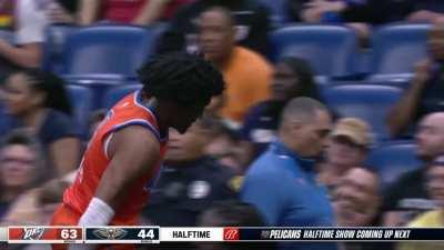 [Highlight] Jalen Williams beats the halftime buzzer