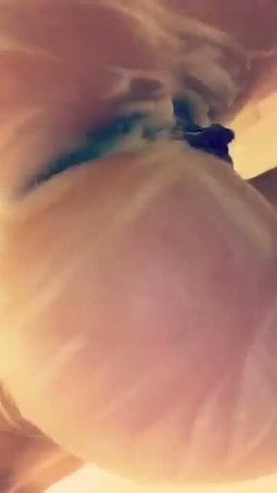 A little foam and shaking.