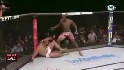 Unbelievable. Skateboard thrown into Octagon causes Shogun Rua to lose.