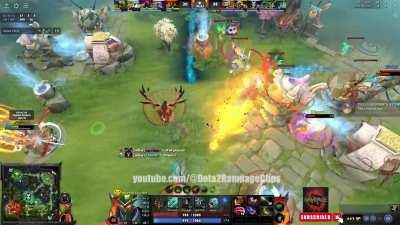 Phantom Assassin's Lonely Party: Crashing Enemy Base, Dancing with Five, Leaving None Alive!