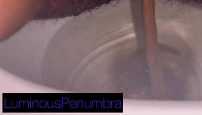 Quick, Runny Shit Flowing Out of My Juicy Ass