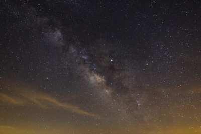 Milky Way during Eta Aquarids Meteor Shower