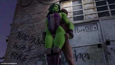 She-Hulk thighjob (Nappana)