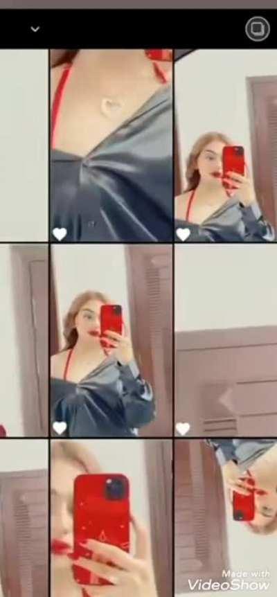 Fatima tahir new video showing her bra