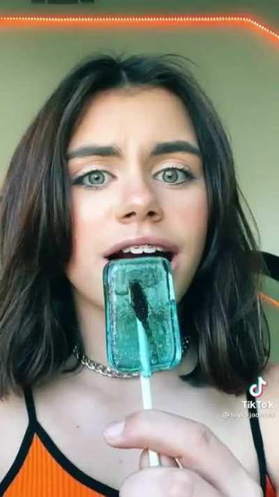 Bouncing and licking