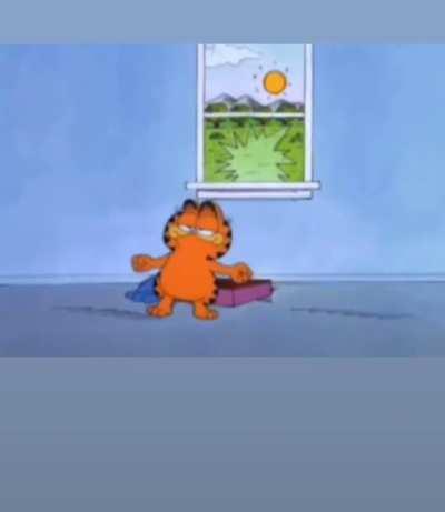 Garfield dancing to Rupaul 
