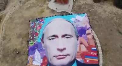 Meanwhile ermenis in Khankendi.