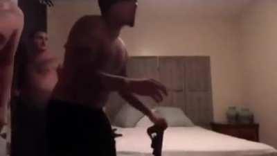 San Andreas thugs taste the wrath of Chancla