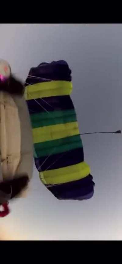 Skydivers Survive After Falling Out of Their Plane After it Collided With Another Plane