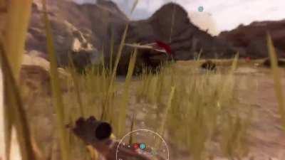 Man absolutely bamboozled by Abu MLG noscope