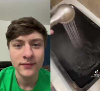 Peter what happened to the man in the left?