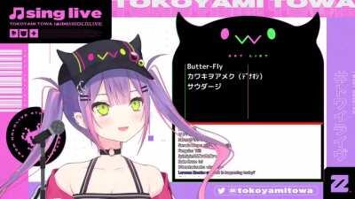 Towa sang Hajimete No Chuu but there is a plot twist at the end