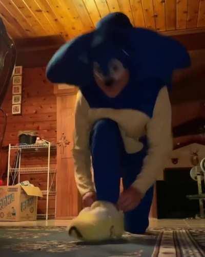 Gotta go fast
