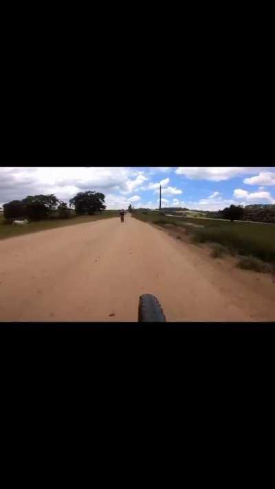 An almost normal bike ride