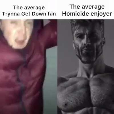 Both snippets are great but Homicide is superior